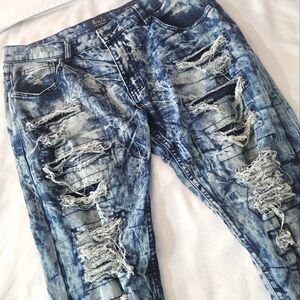 Mens R sole Buckle jeans w36×34